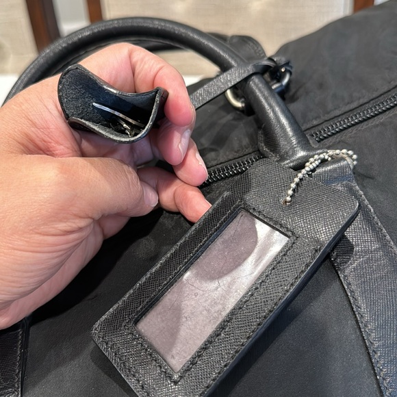 Authentic Prada Travel bag with key & lock set - Picture 8 of 15